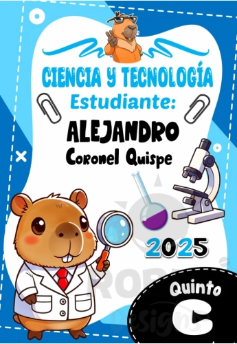 Capibara Ciencia y Tecnologia Caratula Boy
